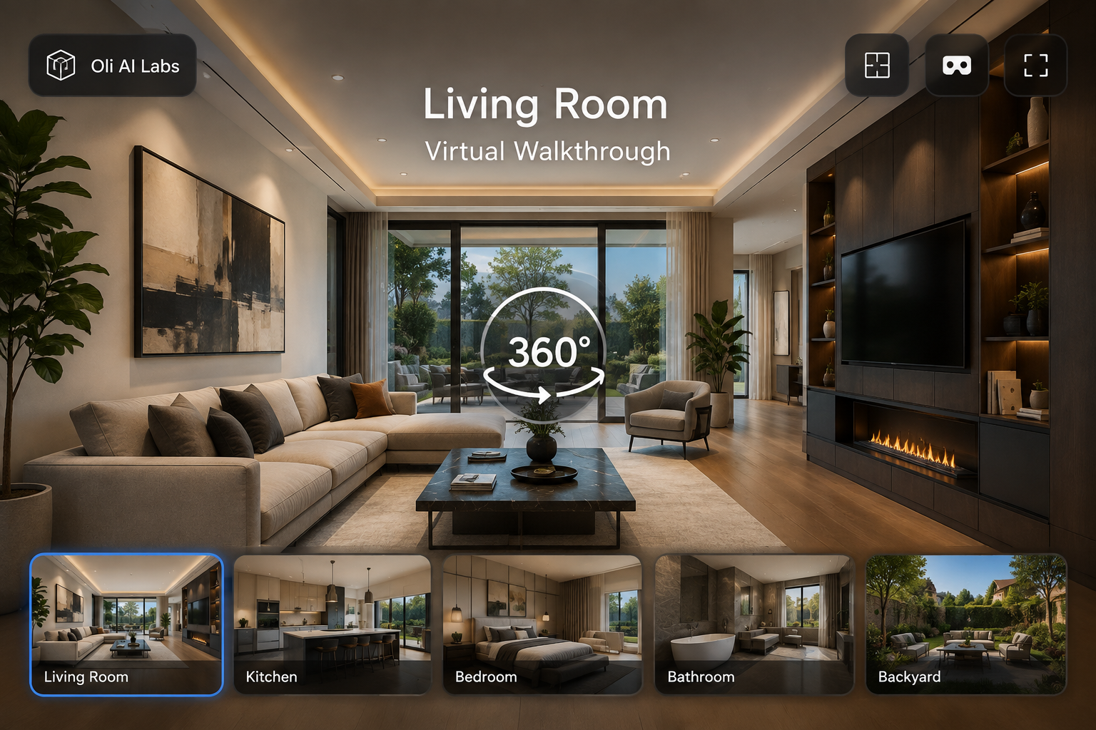 Living room walkthrough